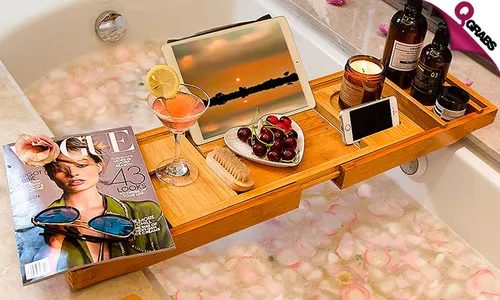 Adjustable Bath Caddy!
